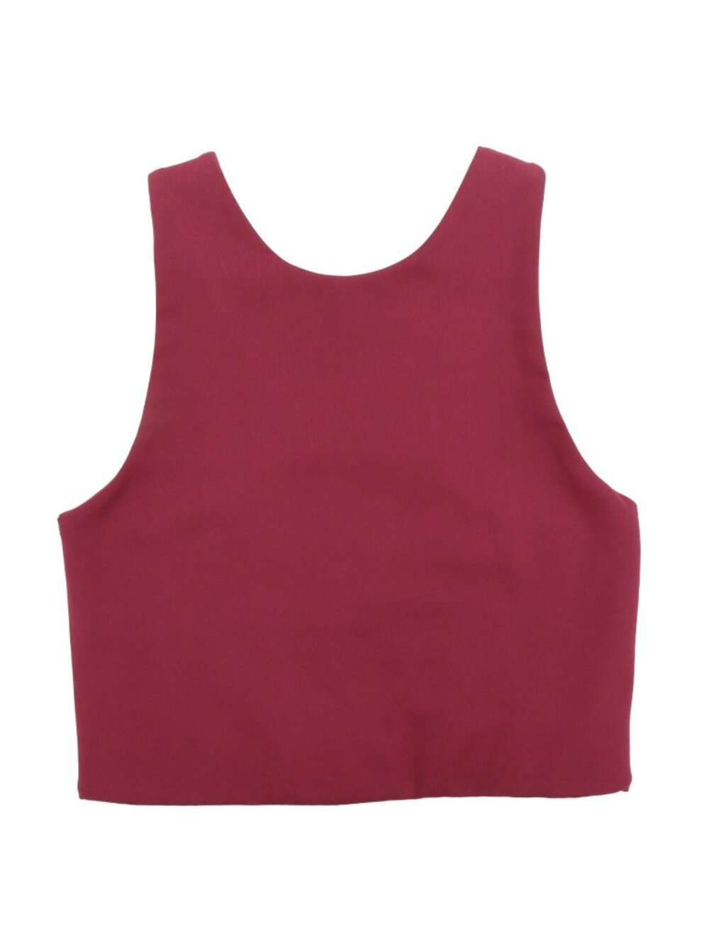 Girlfriend Collective Womens Extra Small XS Plum Dylan Tank Bra Sleeveless
